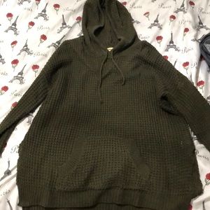 Green sweater